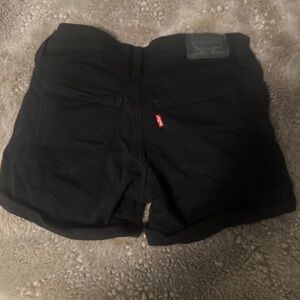 Levi's Women's Dark Denim Shorts